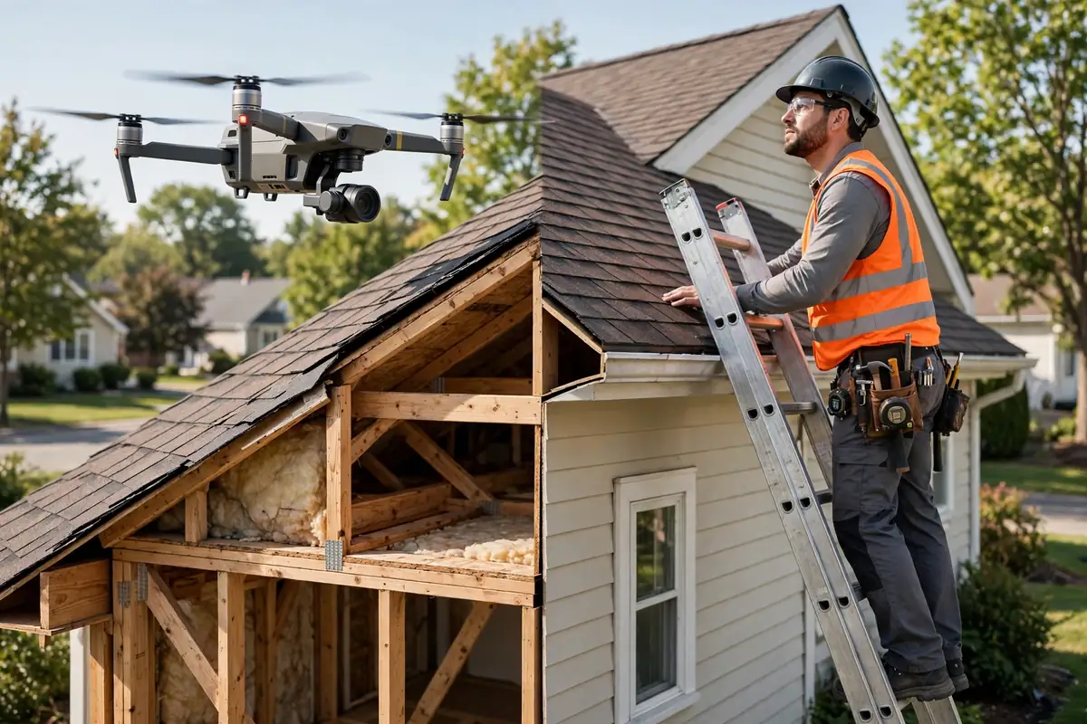 Drone vs. Manual Roof Inspection: Which Do You Actually Need? — Channelview, TX