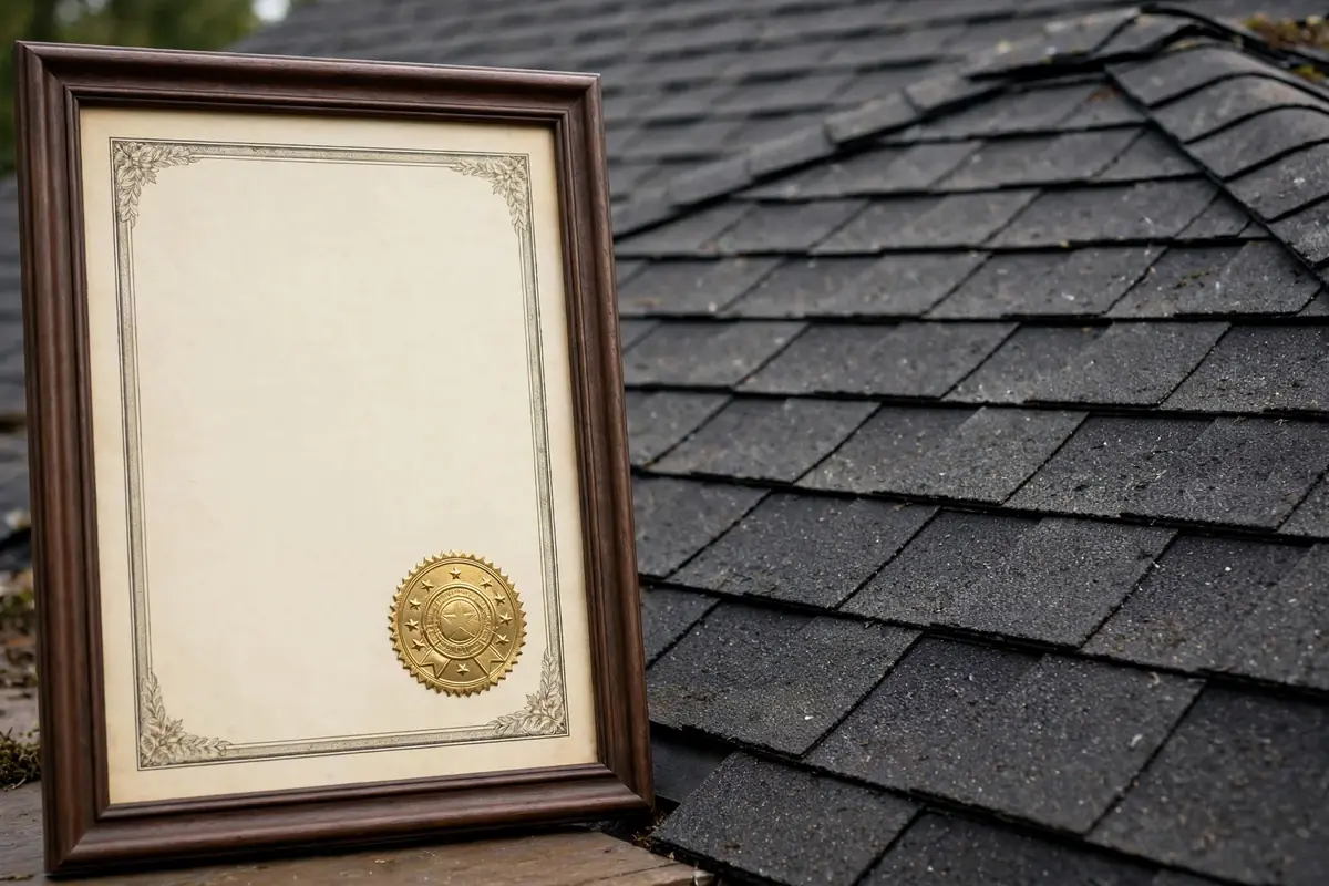 Roof Certification Explained: What It Is and When You Need One — Channelview, TX