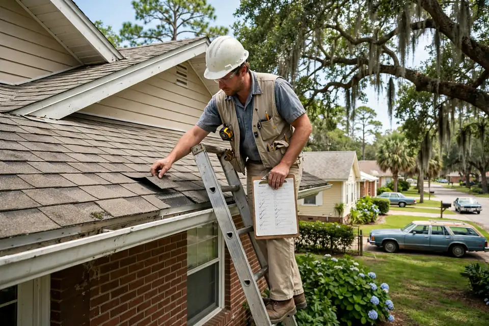 Inspección Anual de Mantenimiento del Techo in Sterling Green South, Channelview, TX