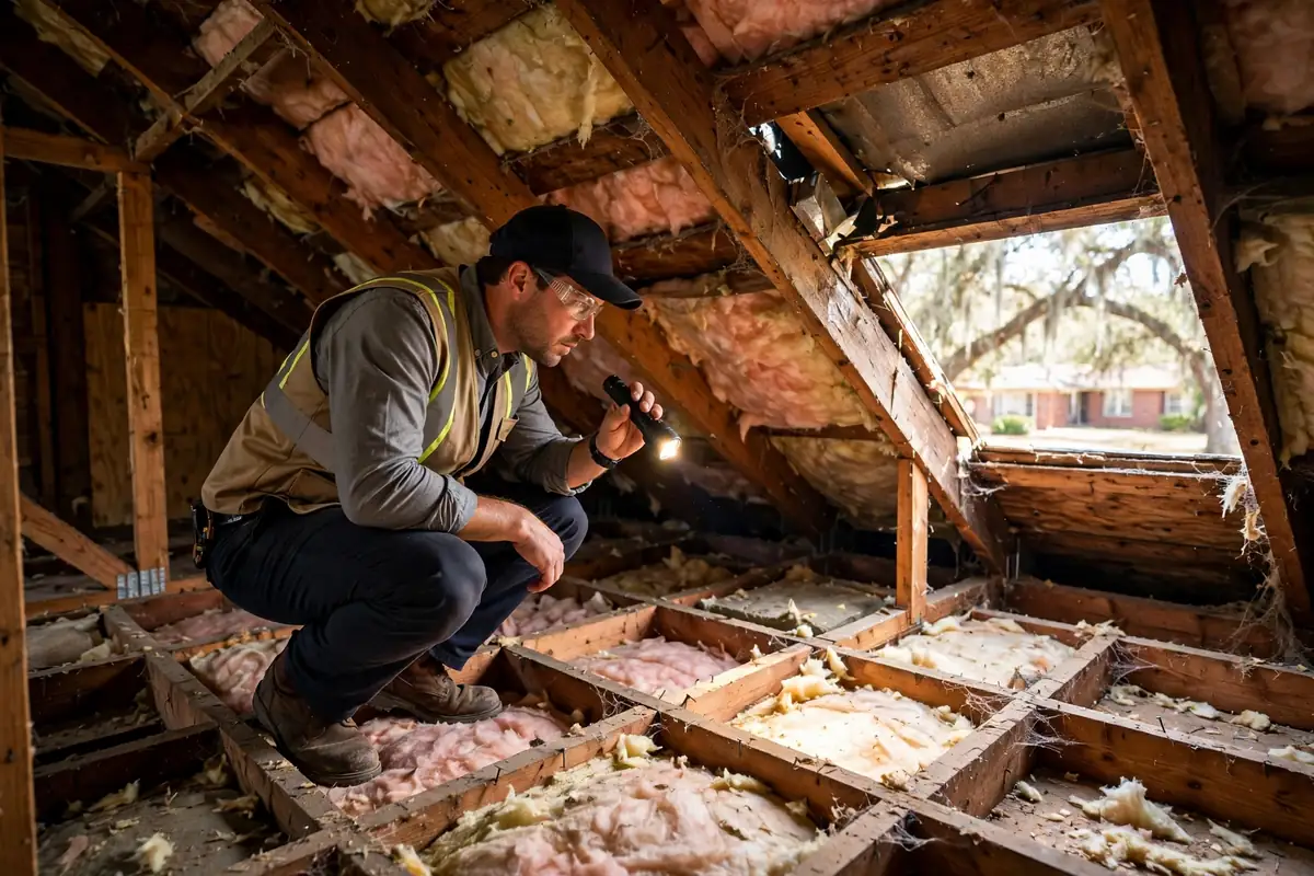Inspección del Ático y la Ventilación in Channelwood, Channelview, TX