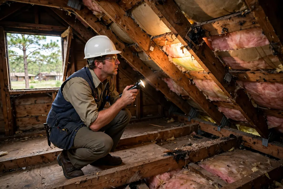 Inspección del Ático y la Ventilación in Old River Acres, Channelview, TX