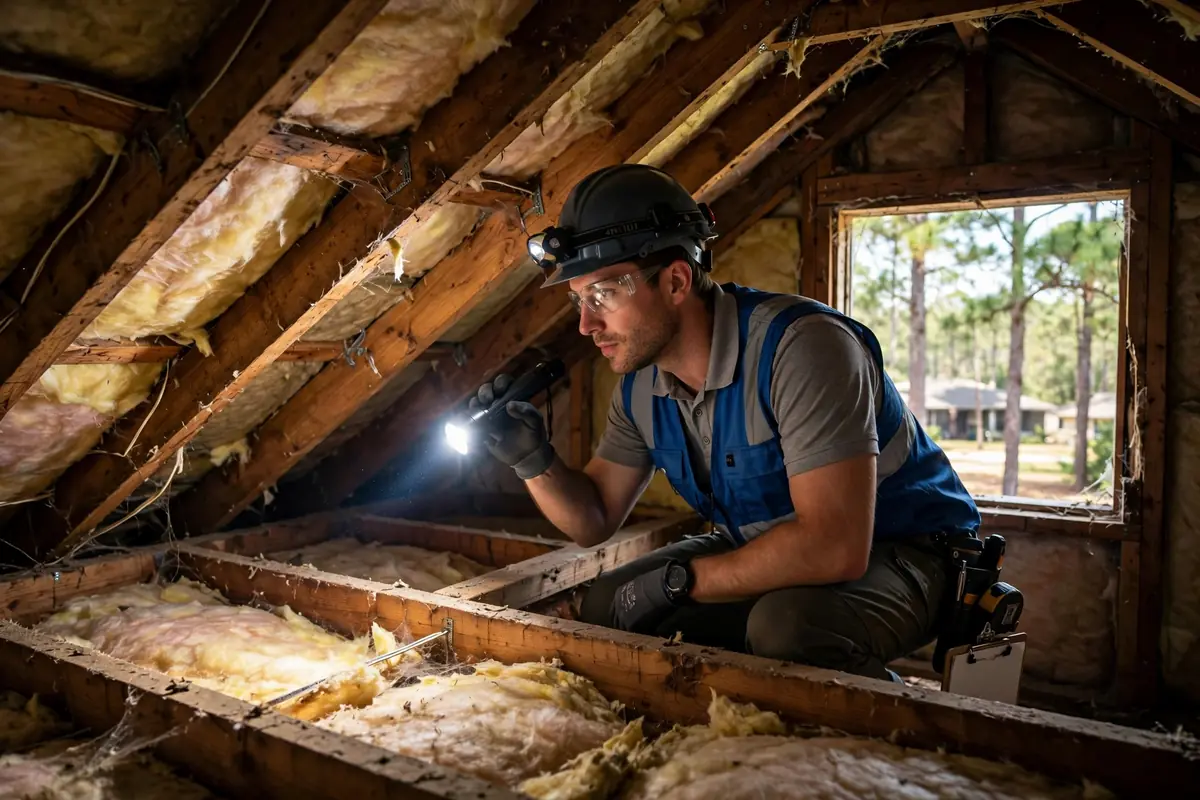 Inspección del Ático y la Ventilación in Sterling Forest, Channelview, TX