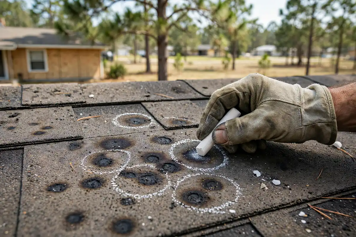 Inspección de Daños por Granizo in Old River Acres, Channelview, TX