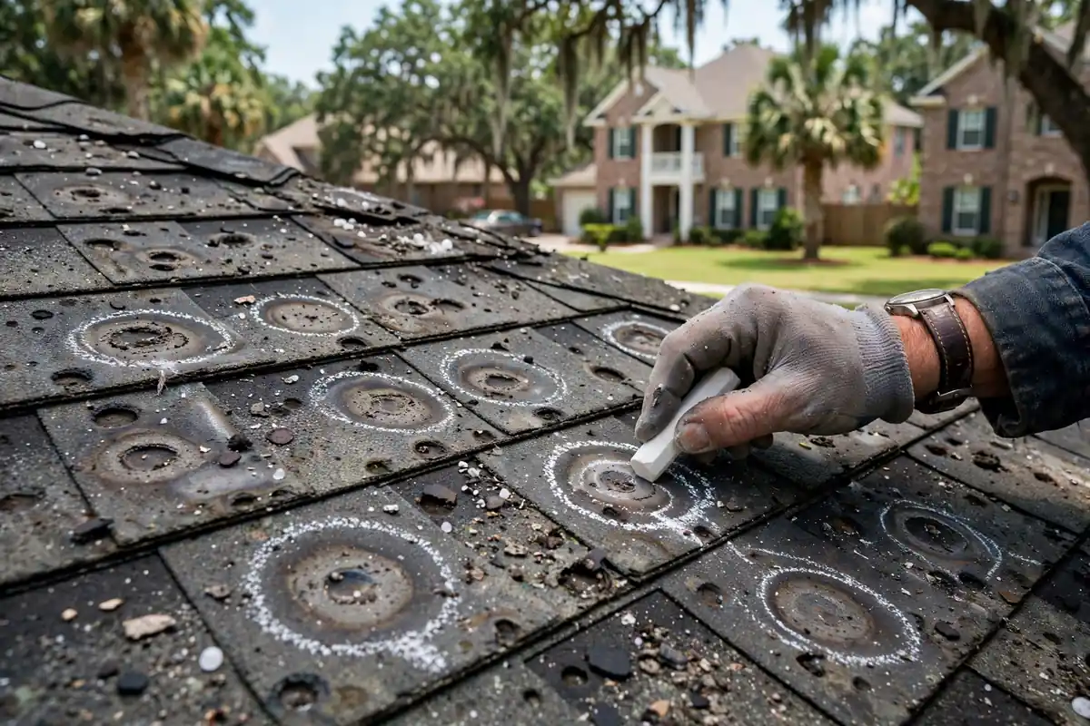 Inspección de Daños por Granizo in Rancho Verde, Channelview, TX