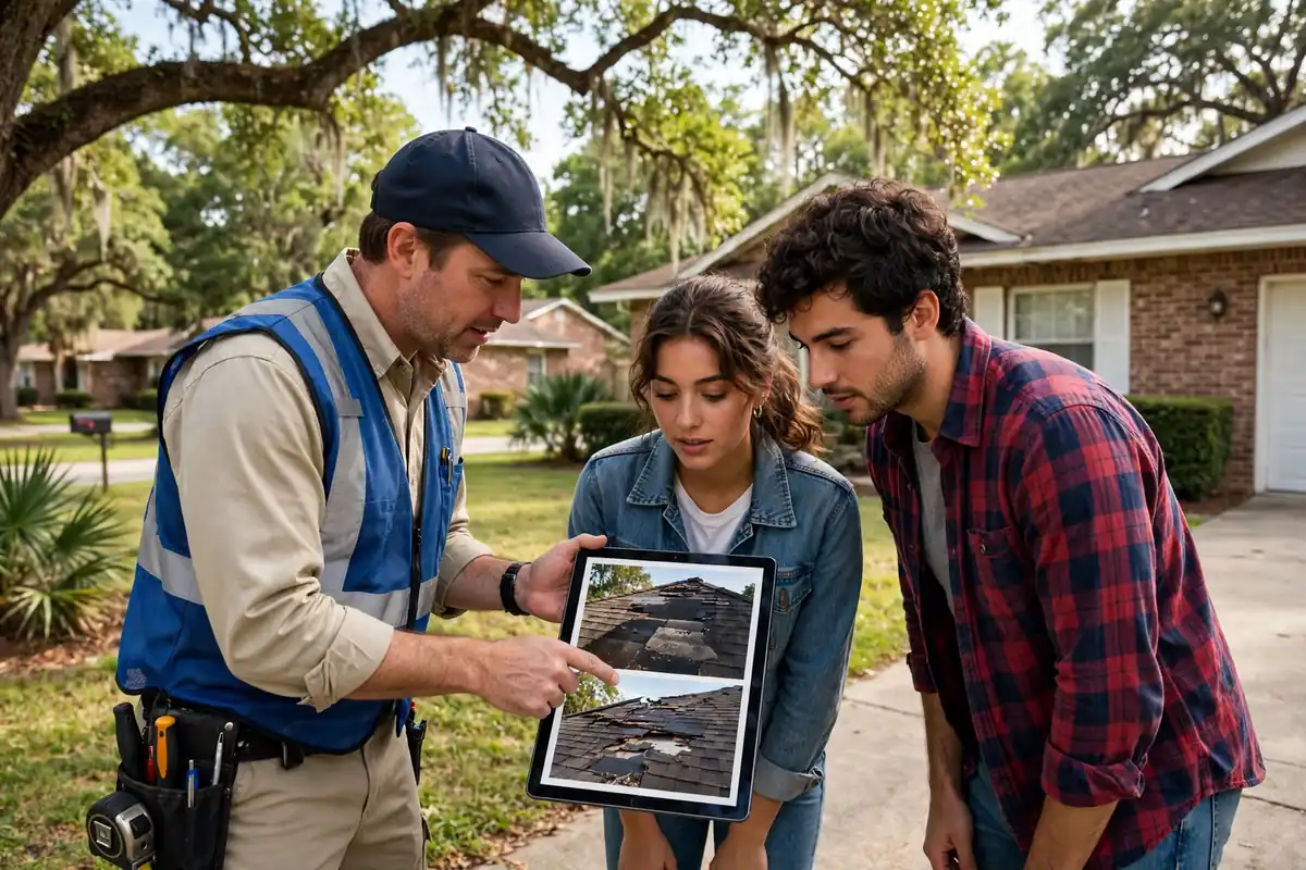 Inspección del Techo Antes de Comprar in Channelwood, Channelview, TX