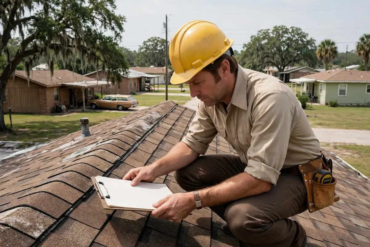 Inspección de Certificación del Techo in Old River Manor, Channelview, TX