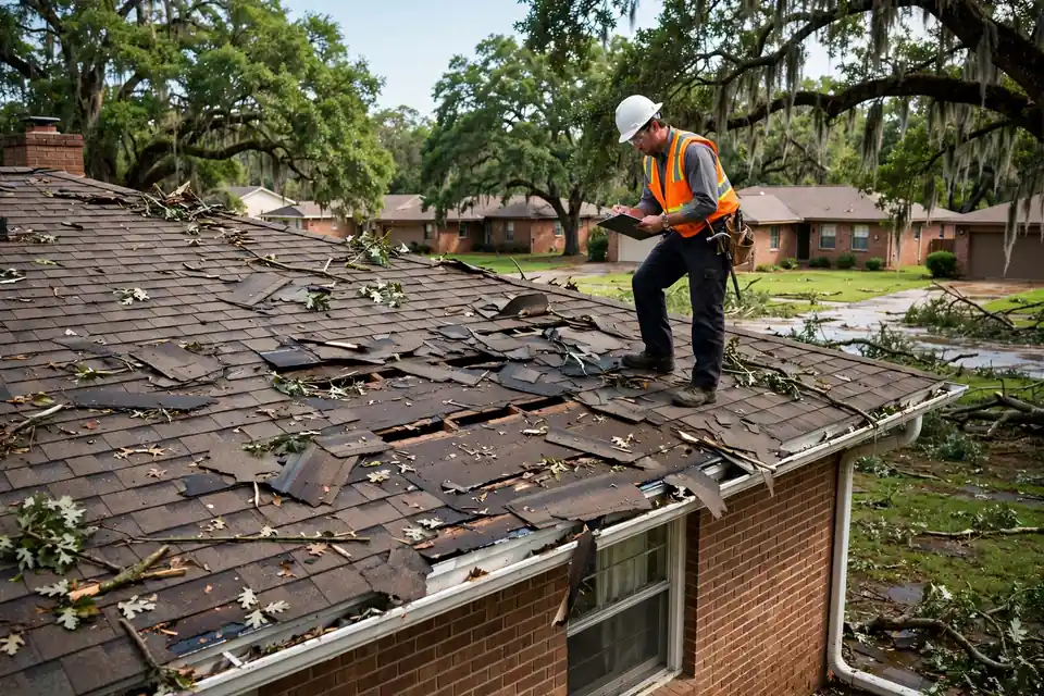 Inspección de Daños por Tormenta in Channelwood, Channelview, TX