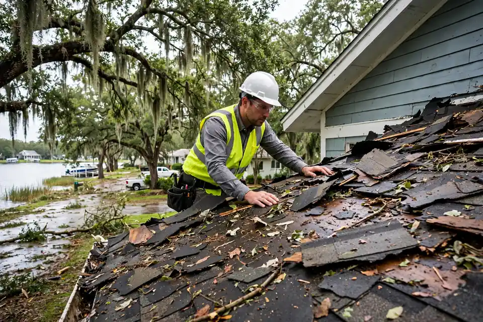 Inspección de Daños por Tormenta in Lakeview Homes, Channelview, TX