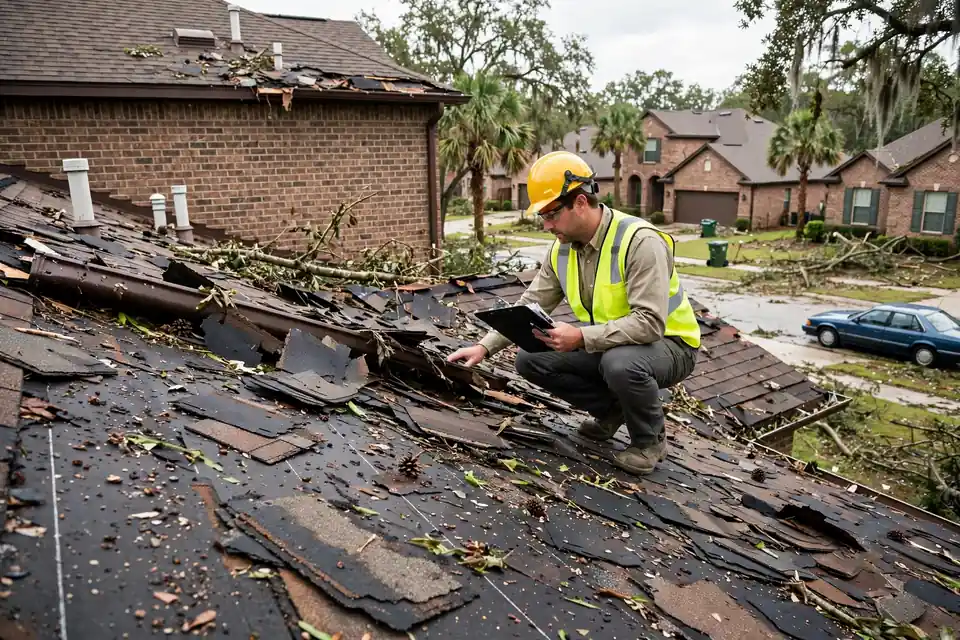 Inspección de Daños por Tormenta in Rancho Verde, Channelview, TX