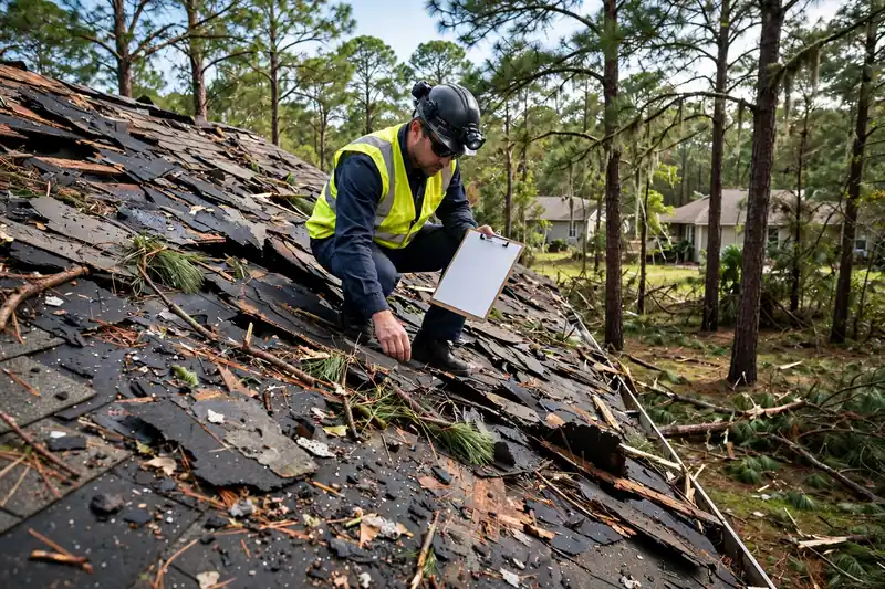 Inspección de Daños por Tormenta in Sterling Forest, Channelview, TX