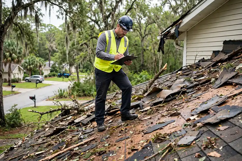 Inspección de Daños por Tormenta in Sterling Green South, Channelview, TX