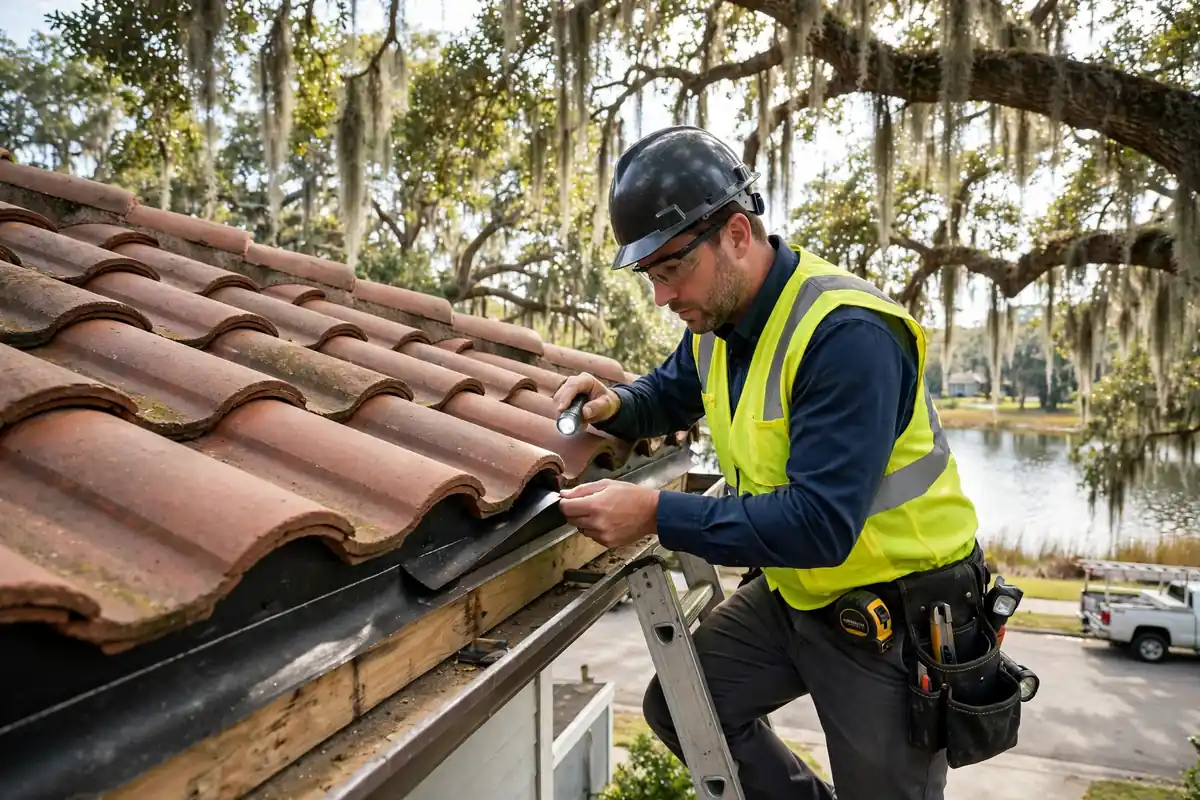 Inspección de Techo de Tejas in Lakeview Homes, Channelview, TX