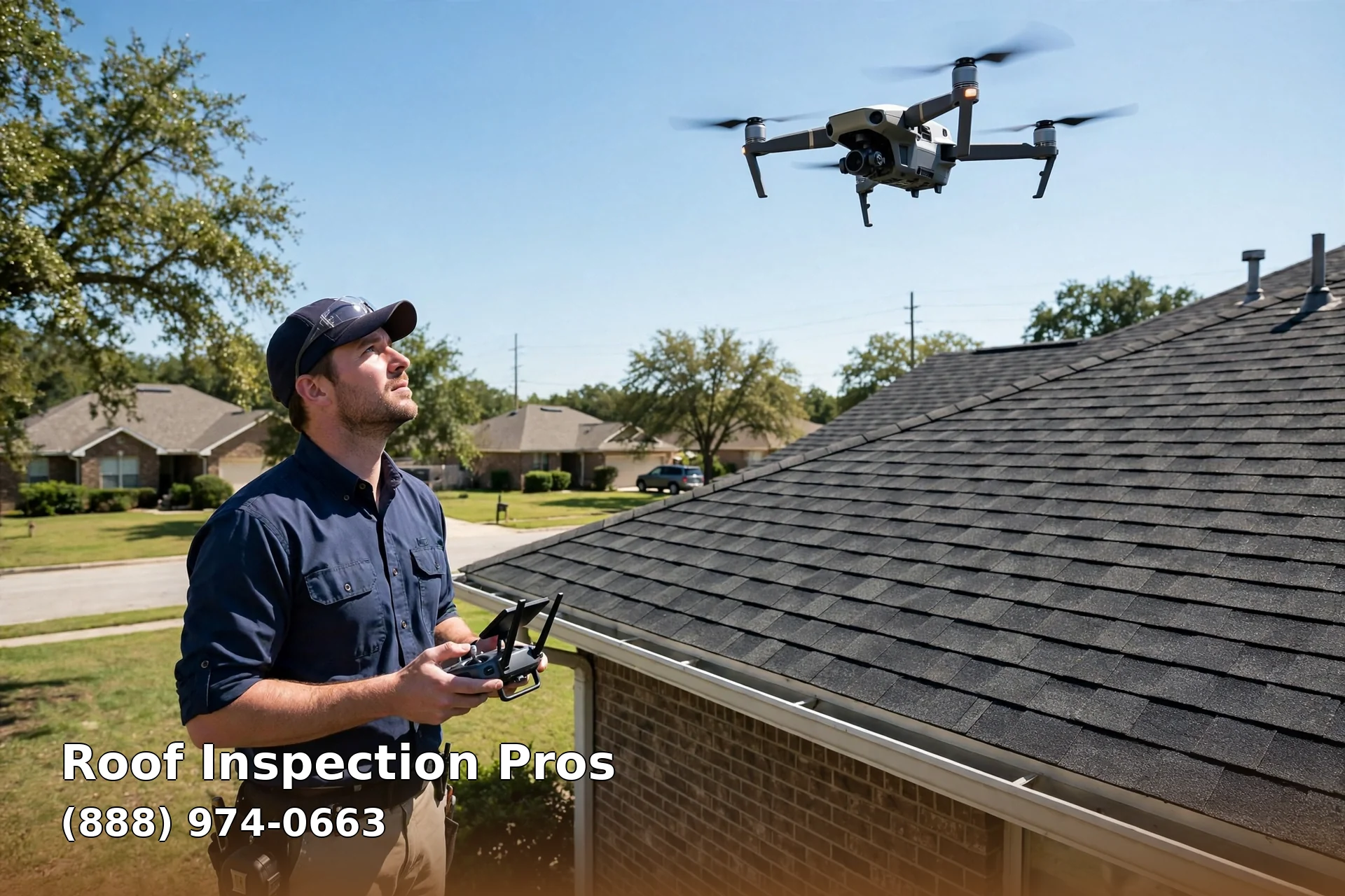 Roof Inspection in Channelview, TX β Roof Inspection Pros at work